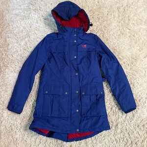 Women’s Small Blue Smartpak Horseback Riding Waterproof Jacket. Good Condition.